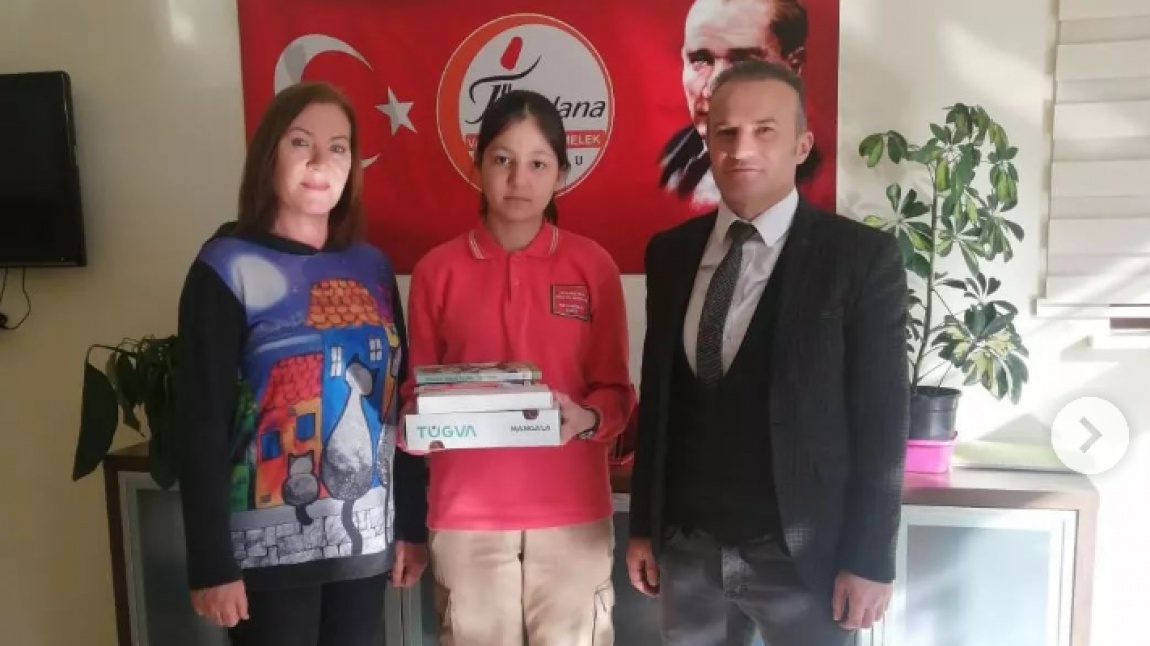 Öğrencimiz Türkiye Gençlik Vakfının Düzenlemiş Olduğu Resim Yarışmasında İl Birincisi Olmuştur