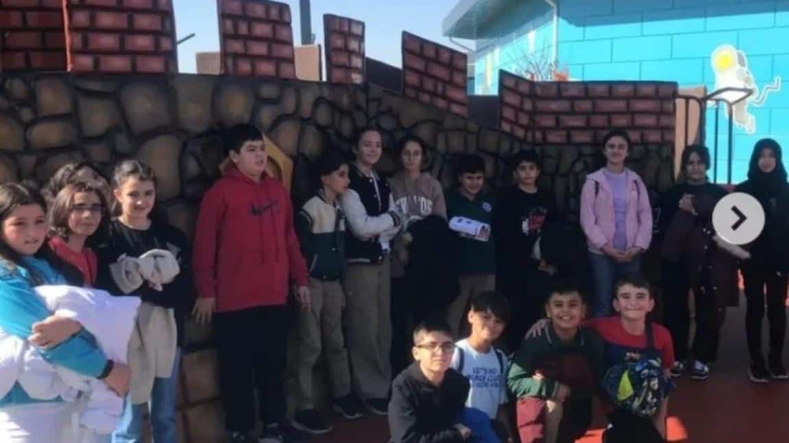 Öğrencilerimiz Hamidiye Kültür Merkezi Gezisi Yaptılar