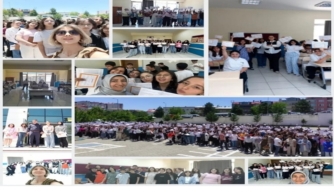 Öğrencilerimiz Karnelerine Kavuştu, Başarılı Olanlar Madalyayla Ödüllendirildi