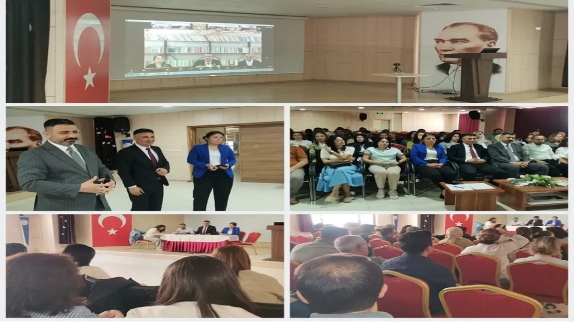 Okulumuzda Milli Eğitim Bakanı ile Canlı Bağlantı ve Sene Sonu Öğretmenler Kurulu Toplantısı Gerçekleşti