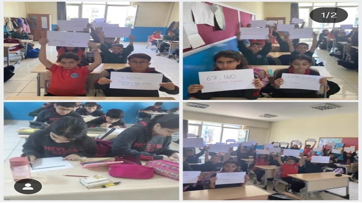 Okulunuzdan Filistin Farkındalık Etkinliklerine Matematik Dersiyle Anlamlı Katkı