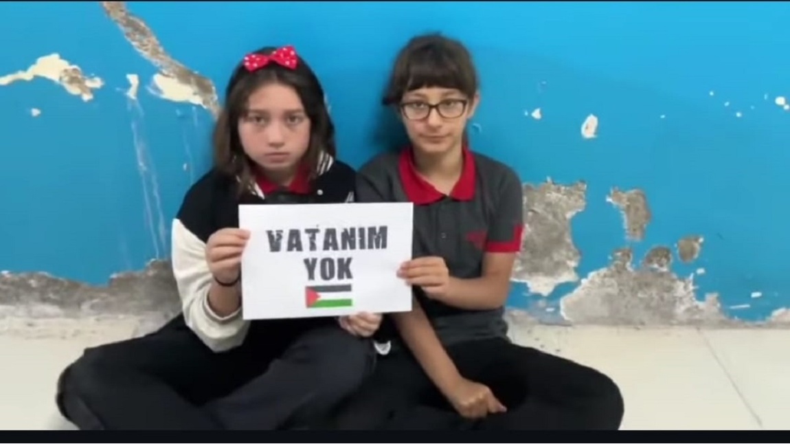 Öğrencilerimizden Filistin'e Destek